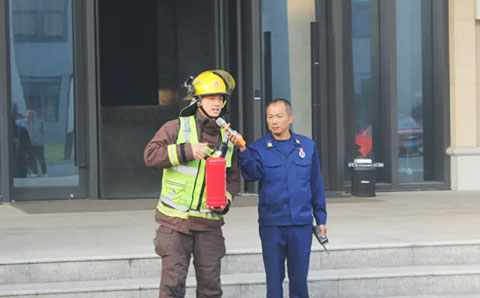 百聯機械｜開展消防演練，筑牢生命防線